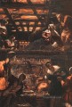 La adoración de los pastores Tintoretto del Renacimiento italiano